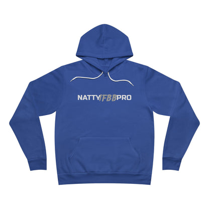 NattyIFB8 Pro Hoodie — Athletic Black Pullover with Bold Logo