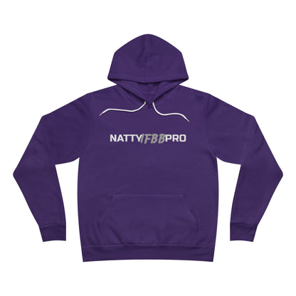 NattyIFB8 Pro Hoodie — Athletic Black Pullover with Bold Logo