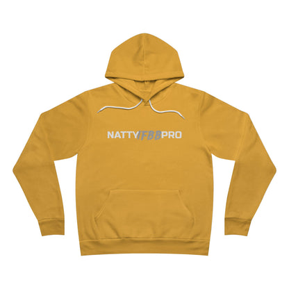 NattyIFB8 Pro Hoodie — Athletic Black Pullover with Bold Logo