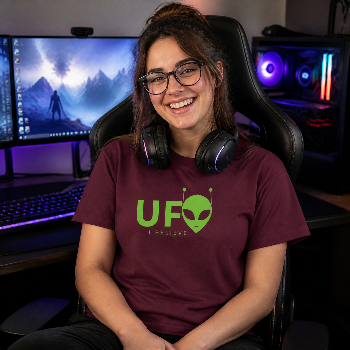 UFO I Believe Alien T-Shirt