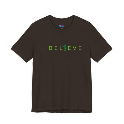 I Believe Minimalist Alien T-Shirt