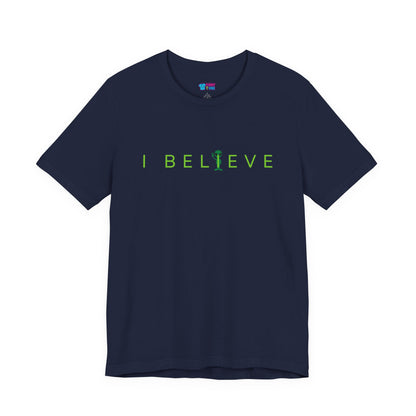 I Believe Minimalist Alien T-Shirt