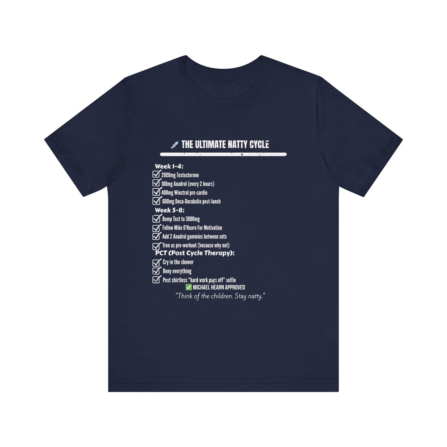 Ultimate Natty Cycle Unisex Tee - Funny Fitness Motivation Shirt