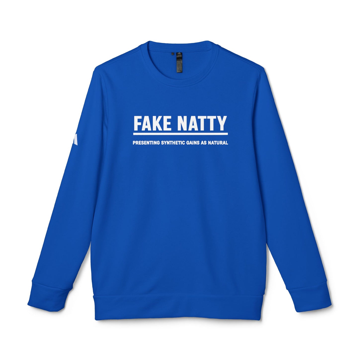 Adidas Fake Natty Crewneck Gym Humor Sweatshirt