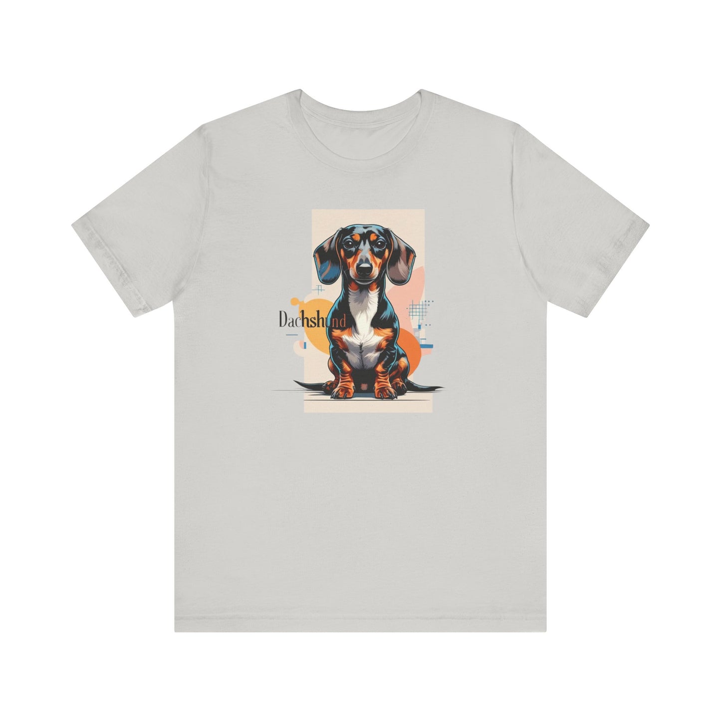 Dachshund Lover's Unisex Tee, Cute Dog Graphic Shirt, Animal Art Tee, Pet Lover Gift, Casual Dog Tee, Birthday Gift Idea