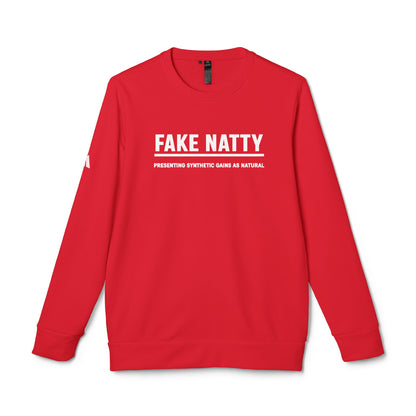 Adidas Fake Natty Crewneck Gym Humor Sweatshirt