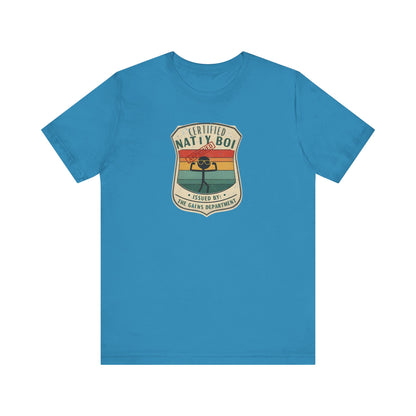 Certified Nati Boi Unisex Tee - Fun Vintage Design