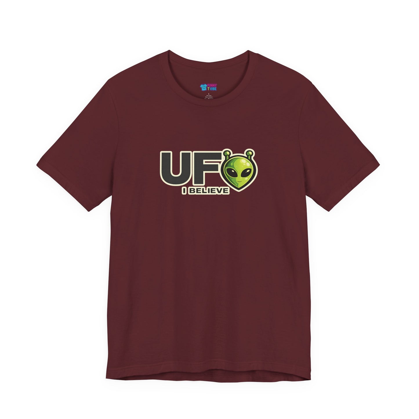 UFO I Believe Alien Graphic T-Shirt