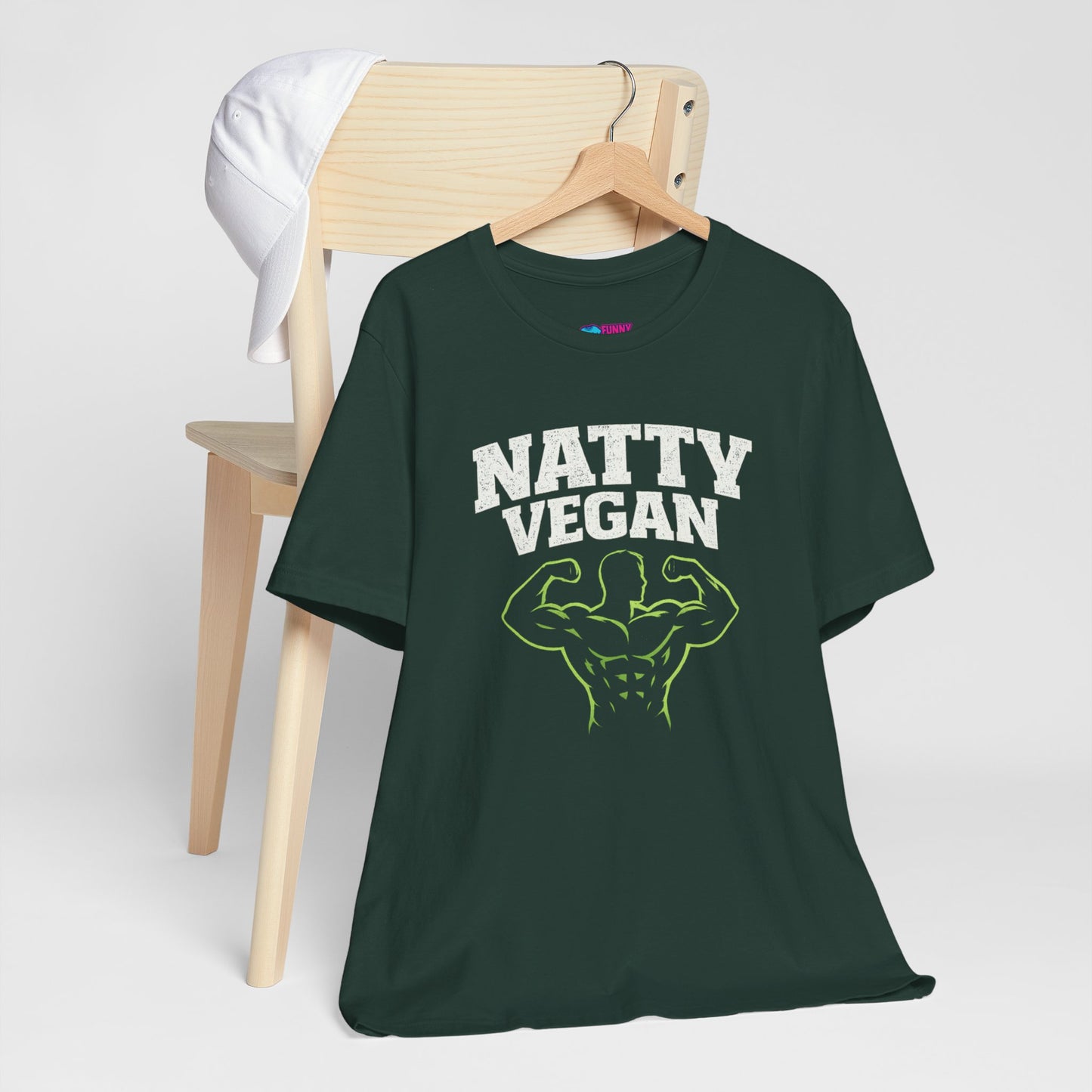 Natty Vegan T-Shirt | Gym Lifestyle Tee