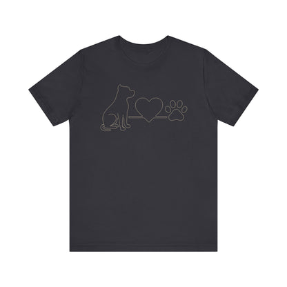 Pitbull Dog Lover T-Shirt | Unisex Pet Owner Gift & Dog Mom/Dad Tee