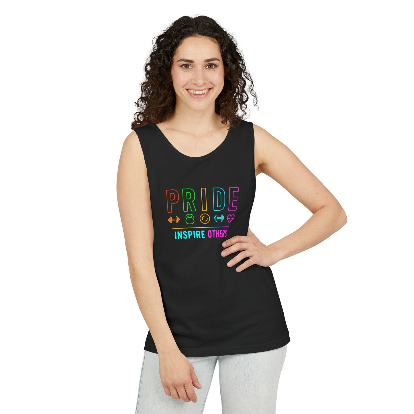 Pride Inspire Others Tank Top | Unisex LGBTQ+ Apparel & Festival Wear