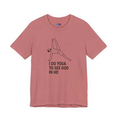 Yoga Humor T-Shirt Funny Yoga Graphic Tee