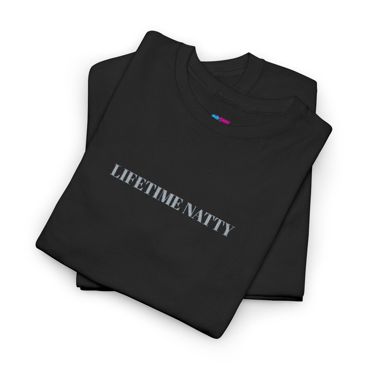 Embroidered Lifetime Nitty Minimalist Graphic Tee
