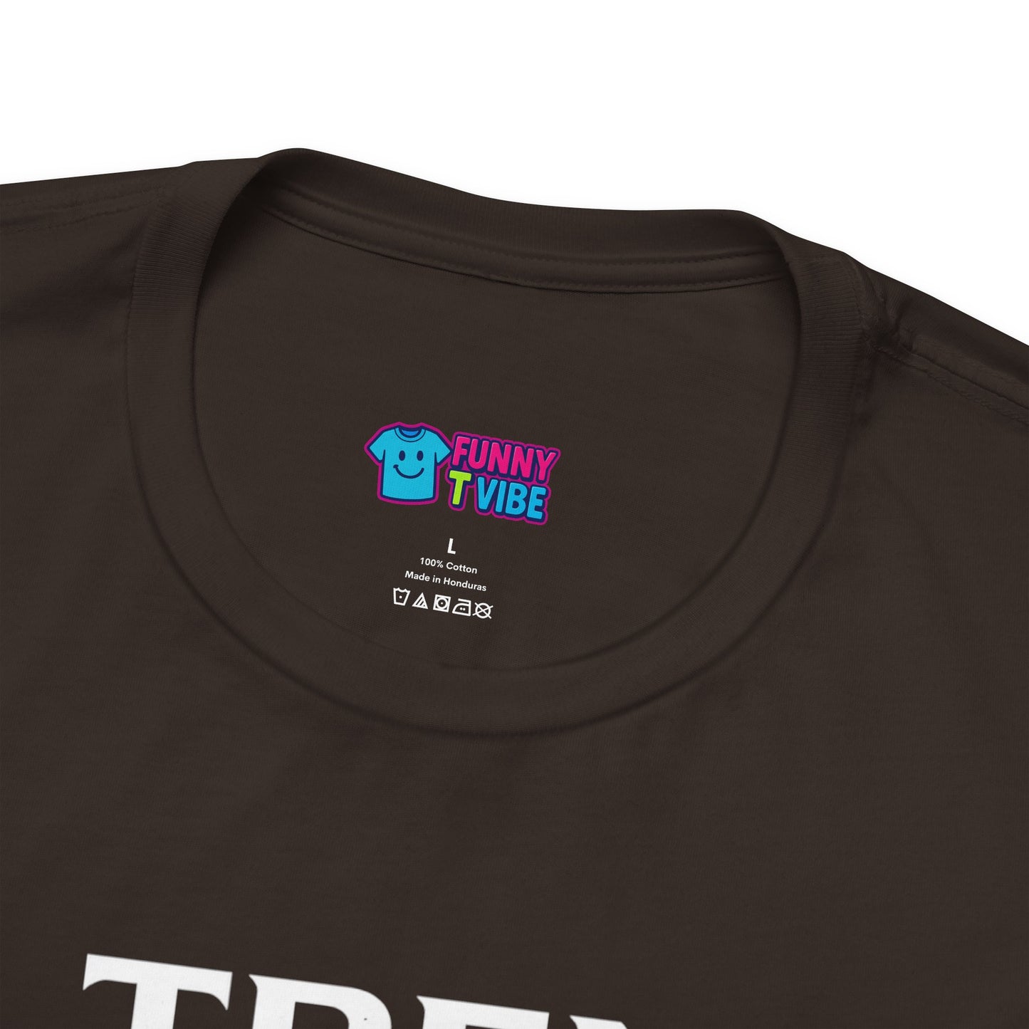 TREN® Warning May Cause Questionable Gains Gym T-Shirt | Funny Bodybuilding Tee