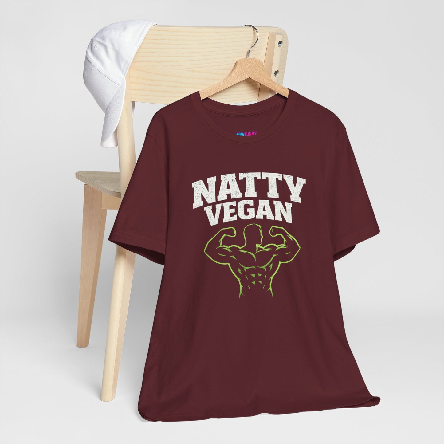 Natty Vegan T-Shirt | Gym Lifestyle Tee