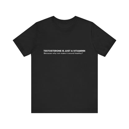Funny Vitamin T-Shirt | Humorous Unisex Tee for Everyday Wear