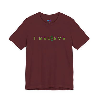 I Believe Minimalist Alien T-Shirt