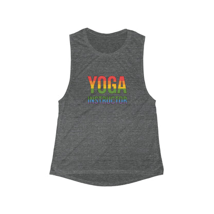Colorful Pride Yoga Muscle Tank Top | Women's Activewear & Fitness Gift