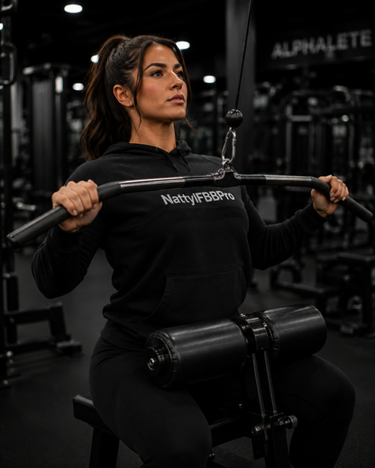 Adidas Natty IFBBPro Hoodie | Minimal Gym Pullover
