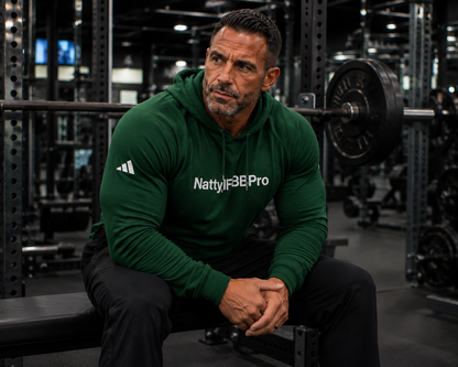 Adidas Natty IFBBPro Hoodie | Minimal Gym Pullover
