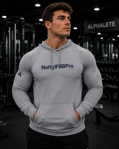 Adidas Natty IFBBPro Hoodie | Minimal Gym Pullover