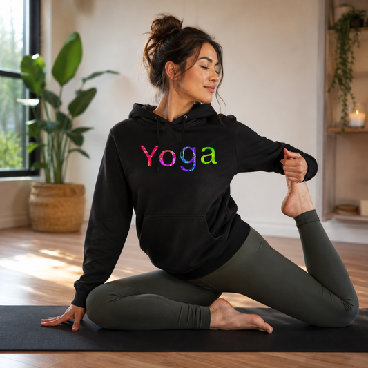 Champion Yoga Hoodie: Cozy Fitness Sweatshirt | Gift for Yogis & Gym Wear