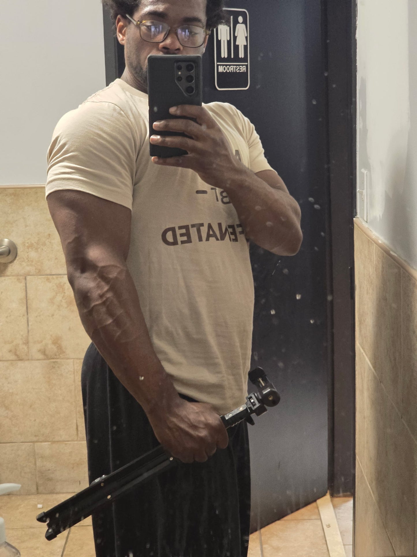 Natty But Caffeinated T-Shirt | Funny Coffee Lover's & Fitness Tee