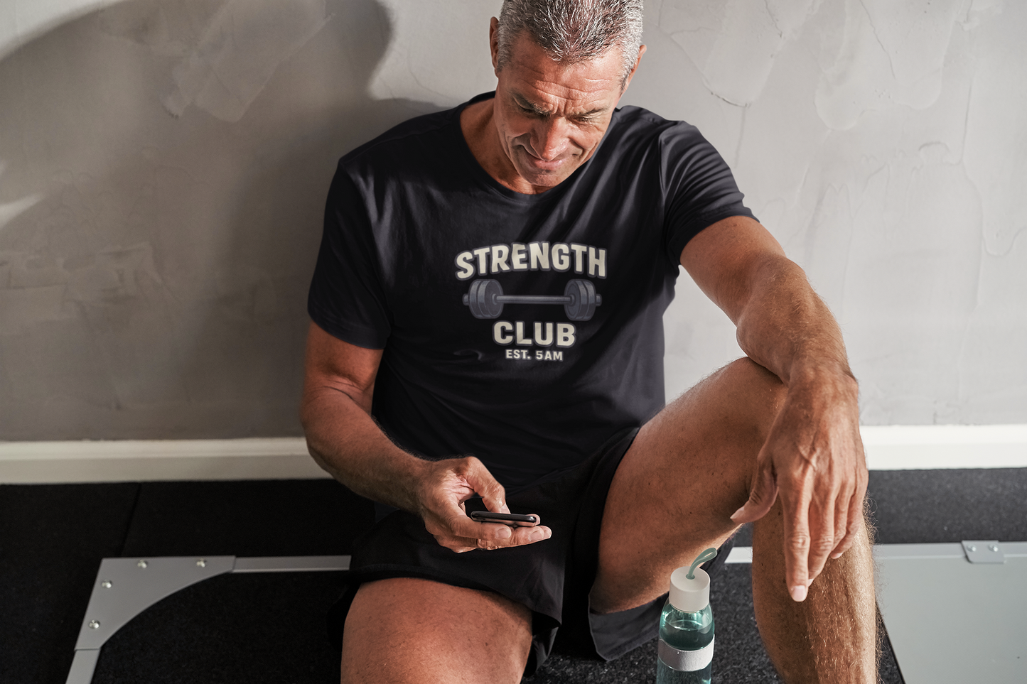 Strength Club Moisture-Wicking Tee | Unisex Gym Apparel & Fitness Gift