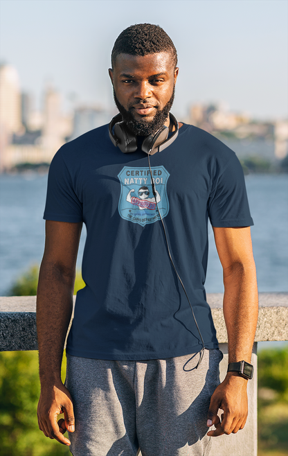 Certified Natty Boi T-Shirt | Funny Gym Slogan Tee, Unisex Fitness Gift