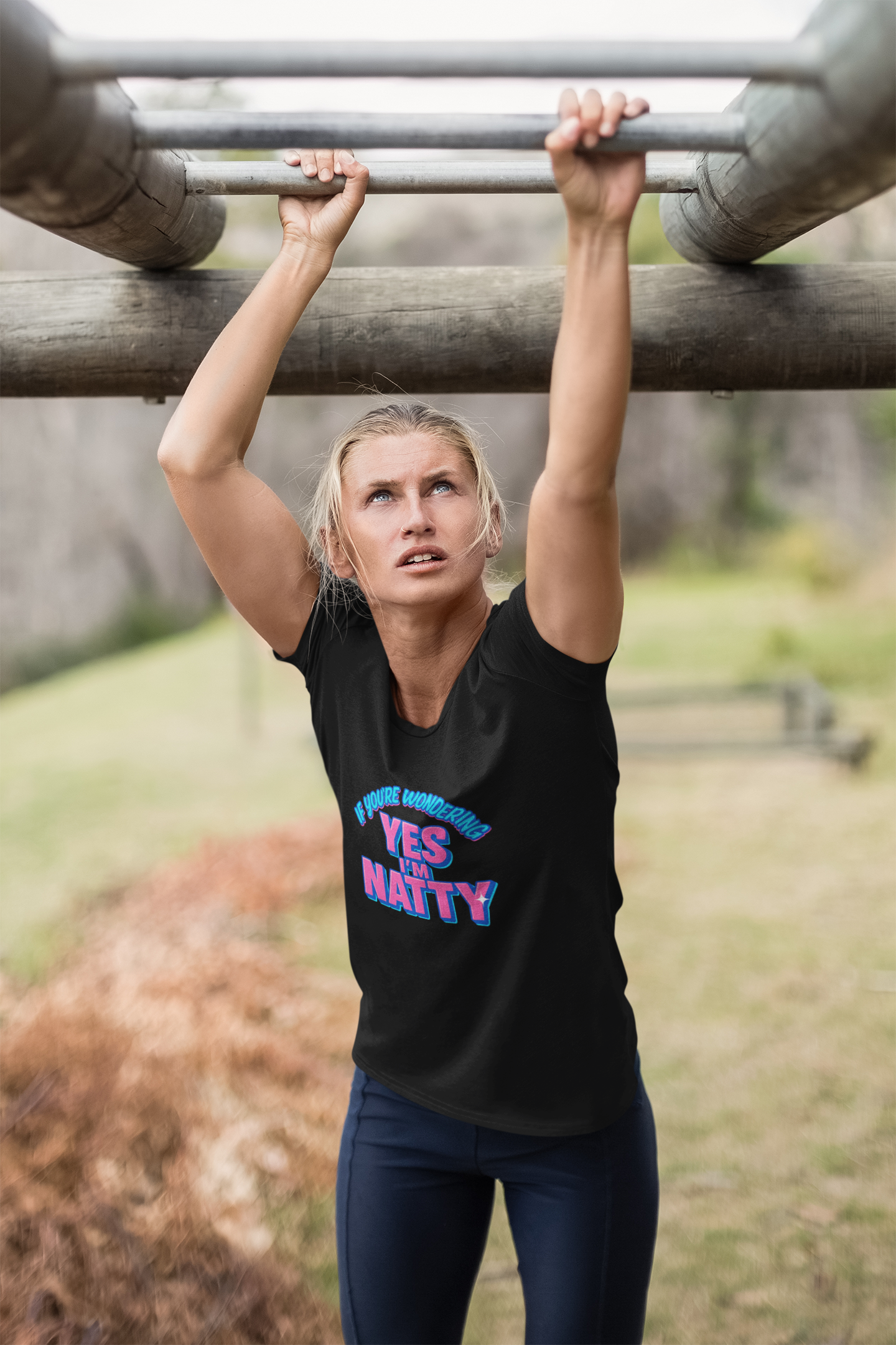 Funny "Yes I'm Natty" Unisex T-Shirt | Certified Fitness & Gym Gift