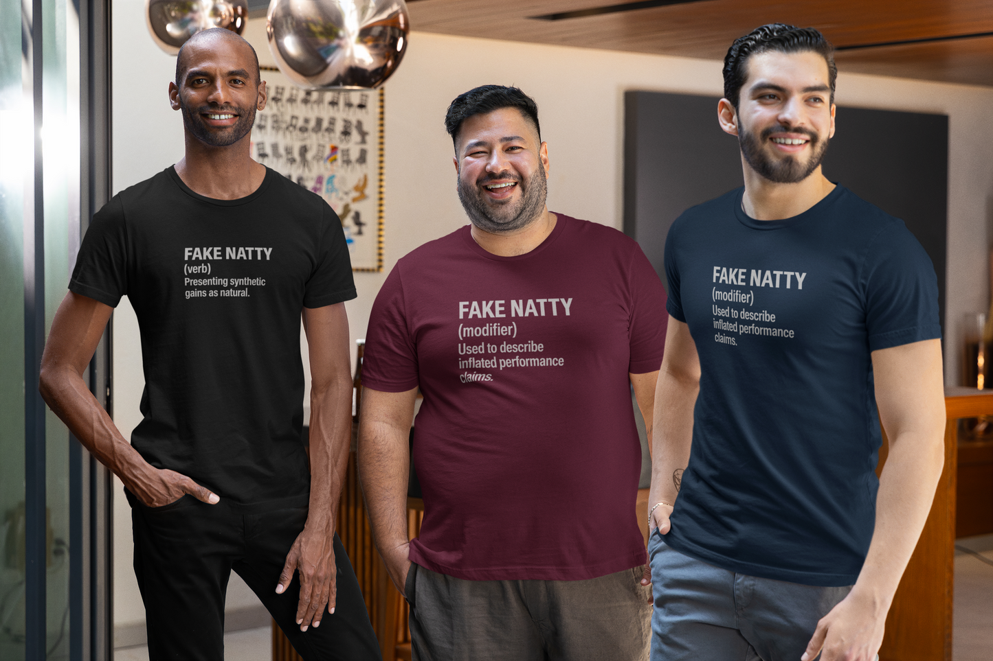 Fake Natty Shirt Gym Humor T-Shirt
