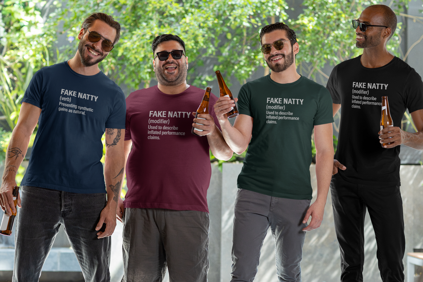 Fake Natty Shirt Gym Humor T-Shirt
