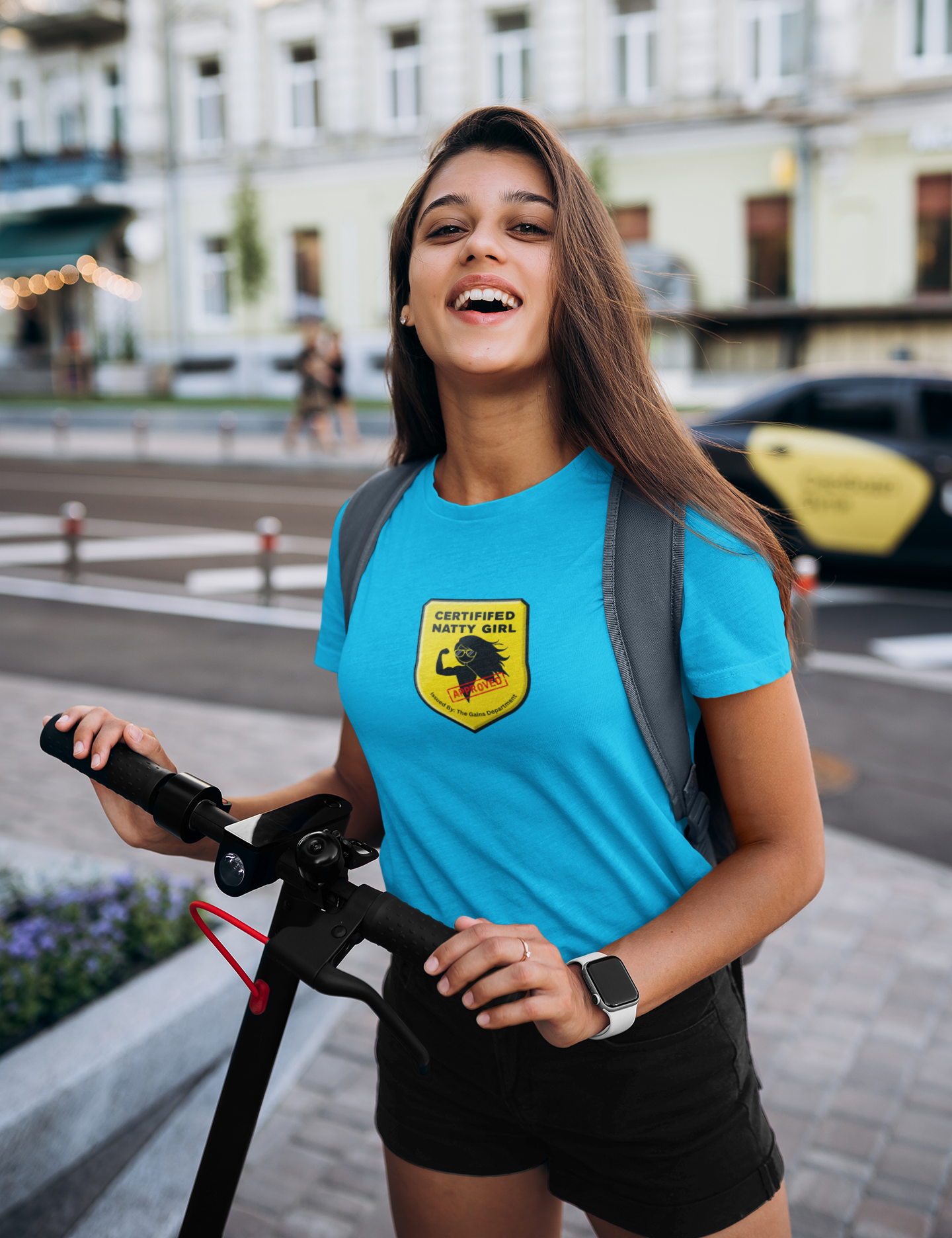 Certified Natty Girl Funny T-Shirt | Unisex Fitness & Gym Gift