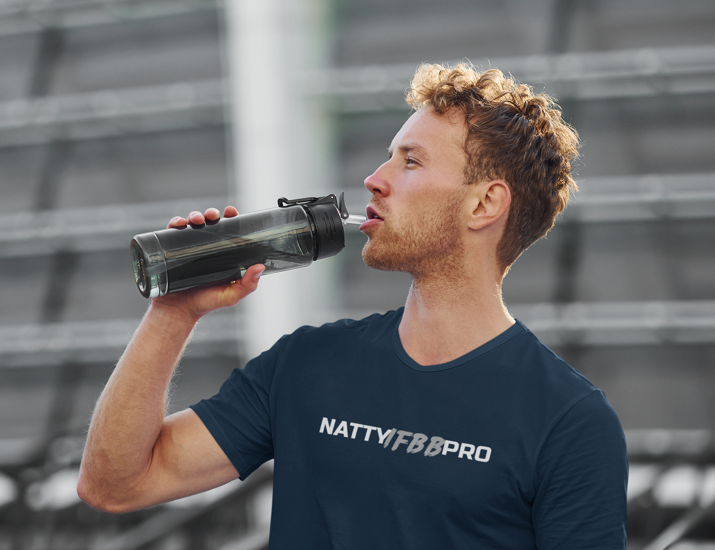 Natty IFFB Pro T-shirt Fitness Training Tee