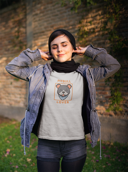 Pitbull Lover T-Shirt | Pitbull Mom/Dad Pet Parent Gift, Unisex Dog Shirt