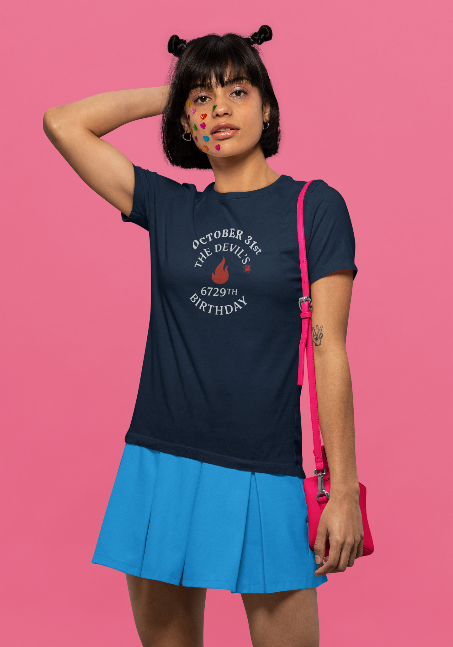 Funny Devil's Birthday Tee: Halloween October 31st Unisex Shirt