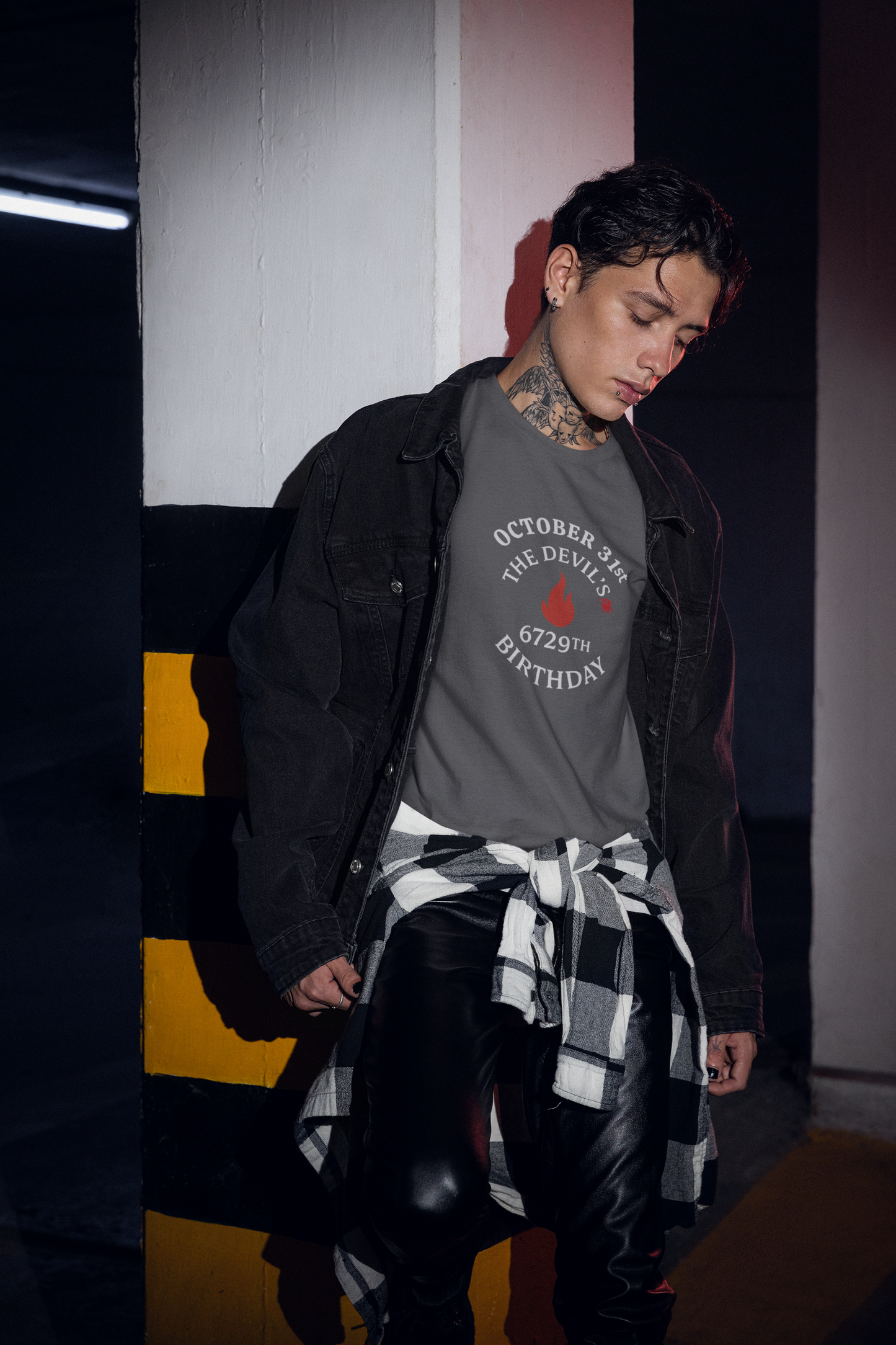 Funny Devil's Birthday Tee: Halloween October 31st Unisex Shirt