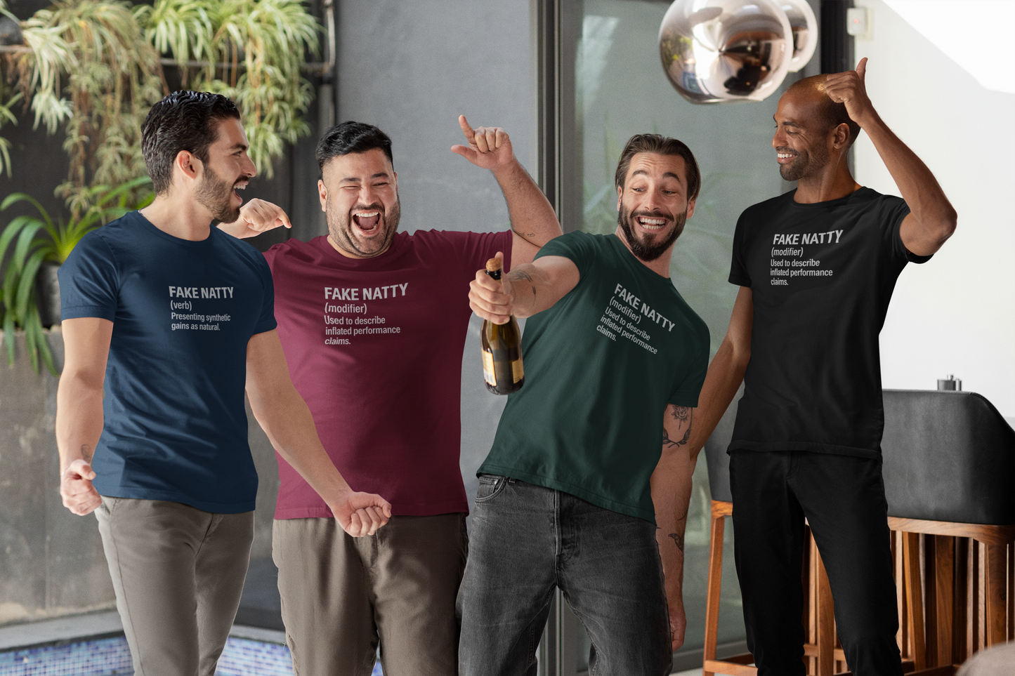 Fake Natty Shirt Gym Humor T-Shirt