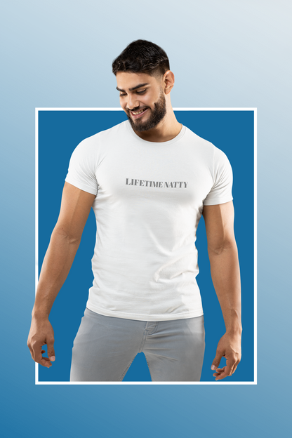 Embroidered Lifetime Nitty Minimalist Graphic Tee