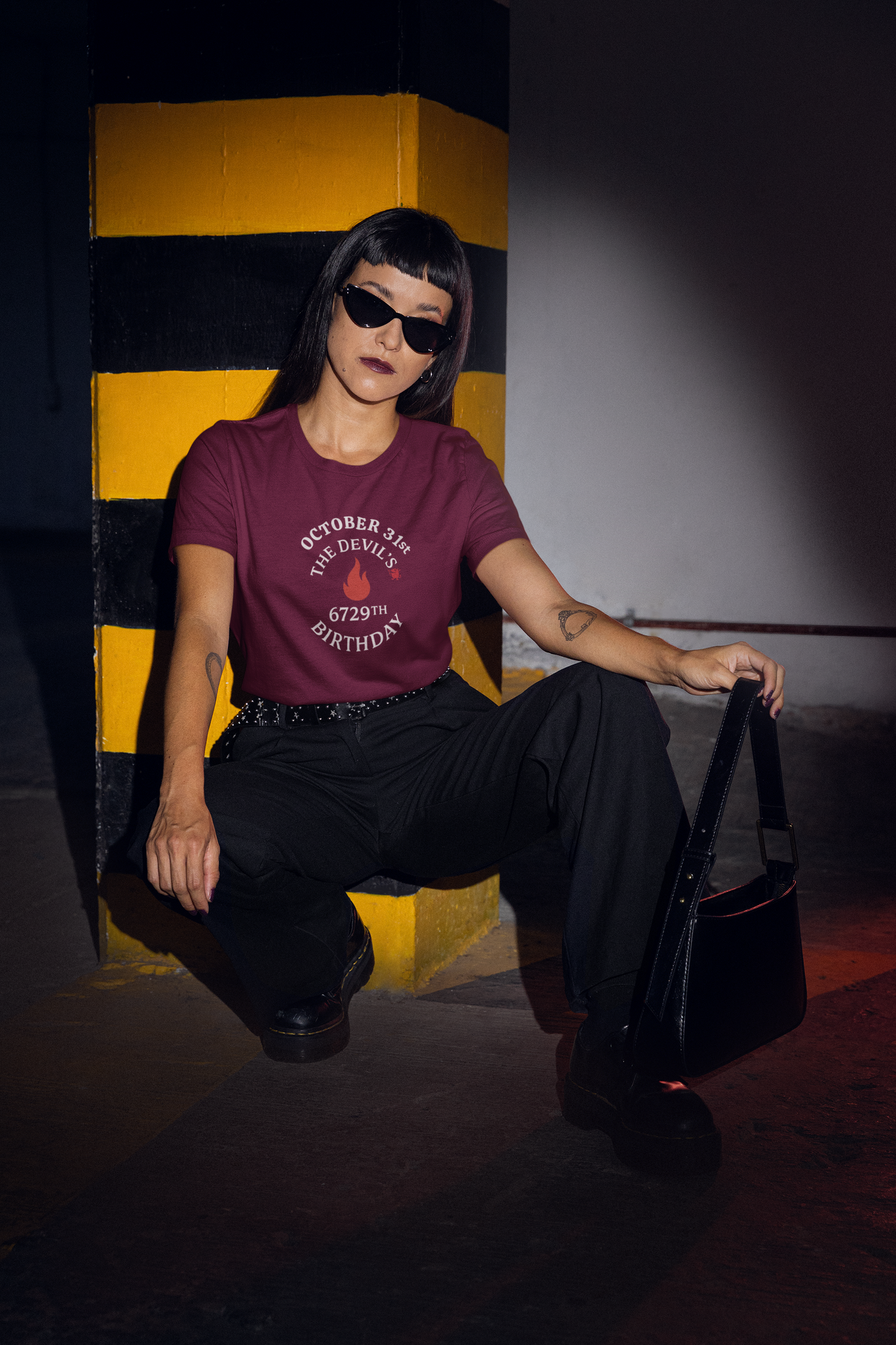 Funny Devil's Birthday Tee: Halloween October 31st Unisex Shirt