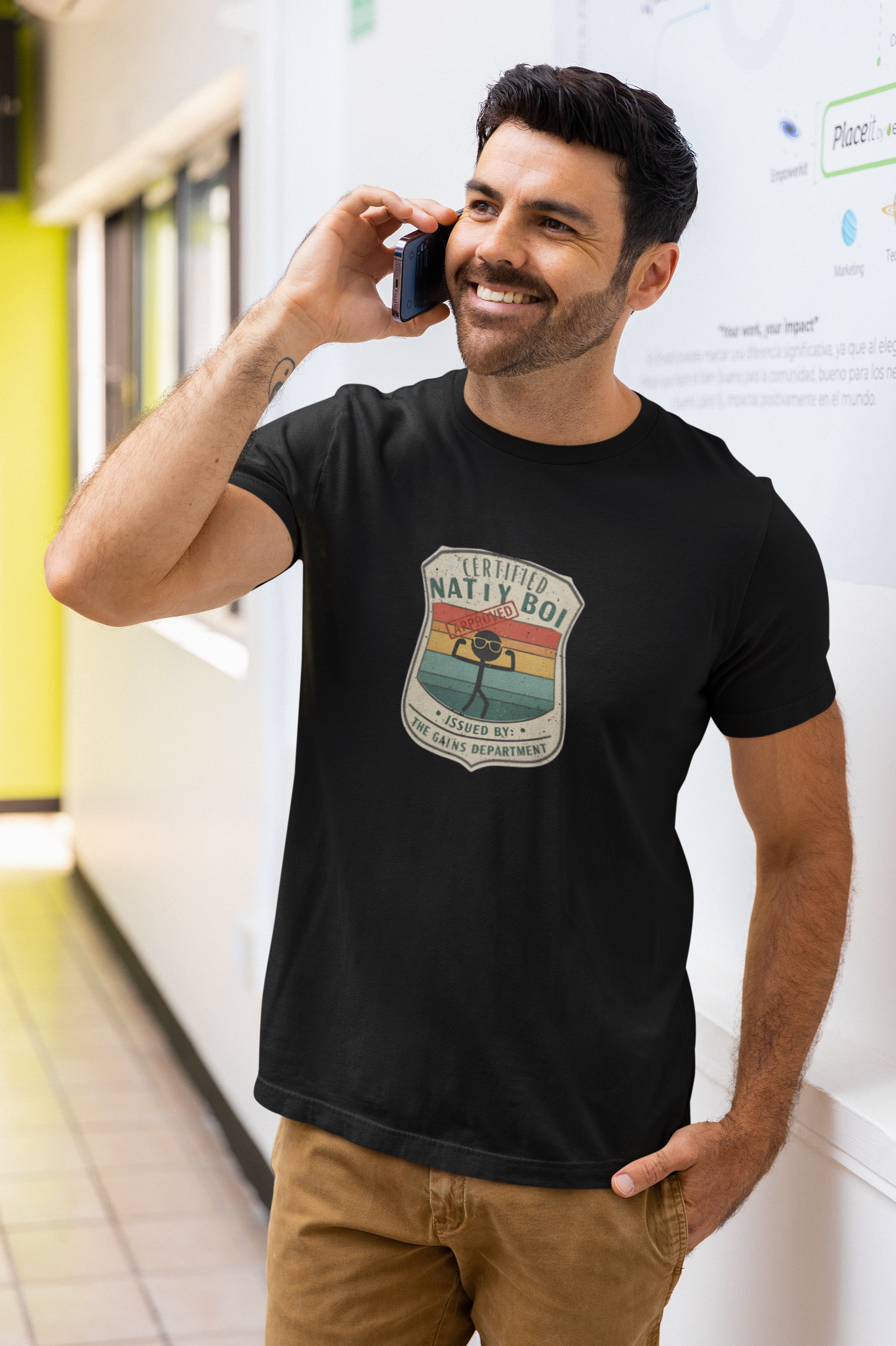 Certified Nati Boi Unisex Tee - Fun Vintage Design