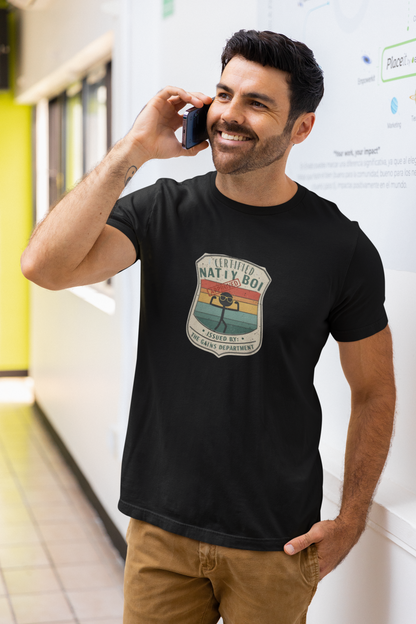 Certified Nati Boi Unisex Tee - Fun Vintage Design