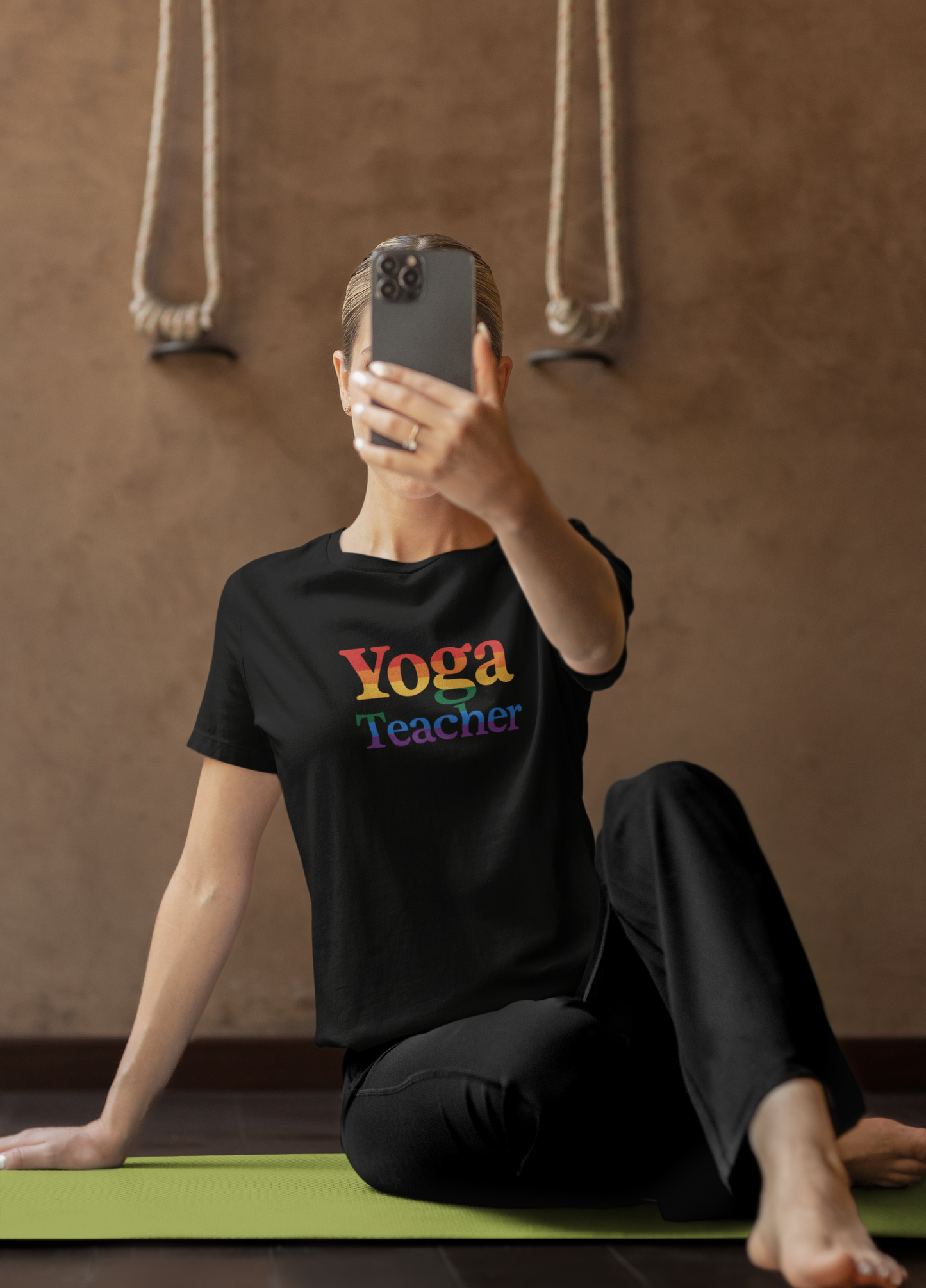 Pride LGBTQ Yoga Teacher Tee: Unisex Yoga Instructor Gift