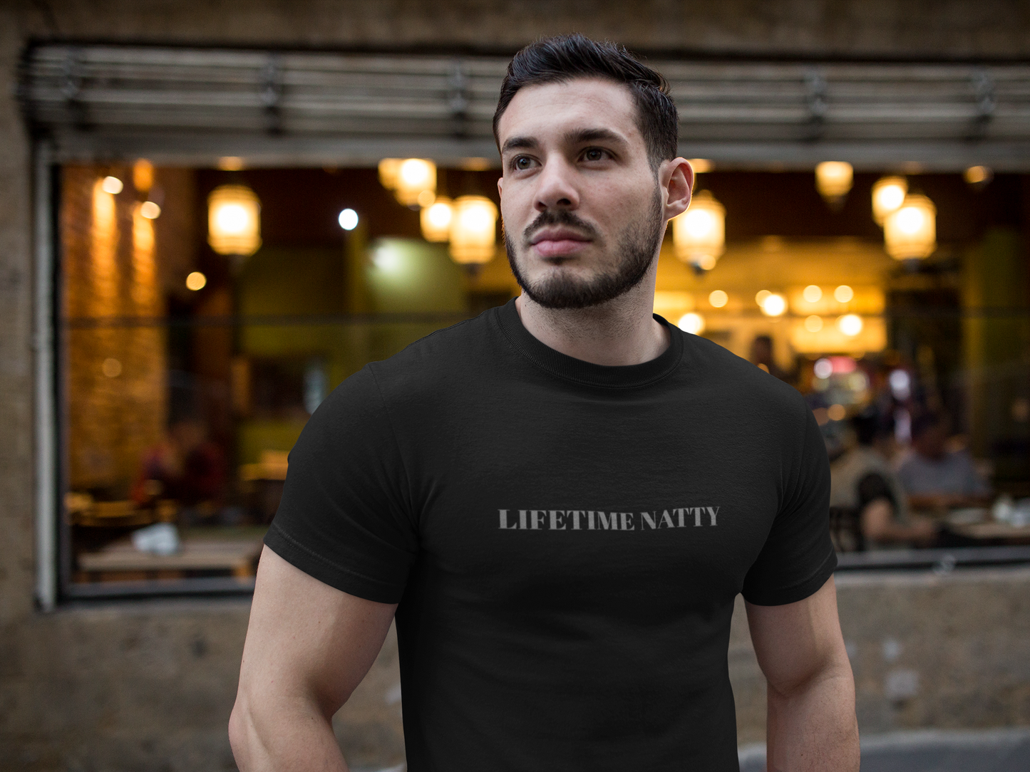 Embroidered Lifetime Nitty Minimalist Graphic Tee