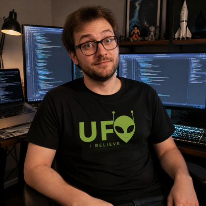 UFO I Believe Alien T-Shirt