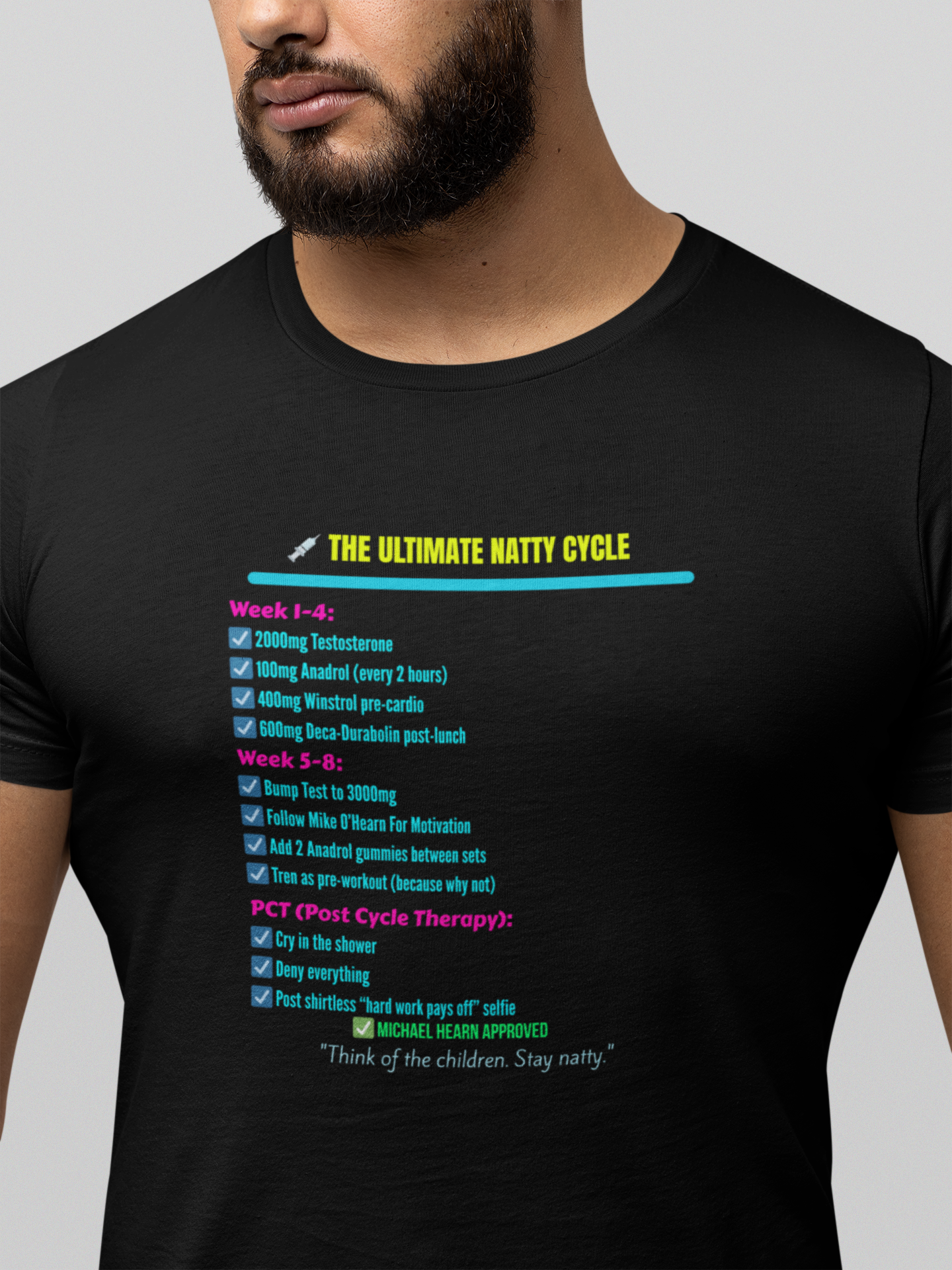 The Ultimate Natty Cycle Unisex Tee - Funny Vibe T-Shirt for Fitness Enthusiasts