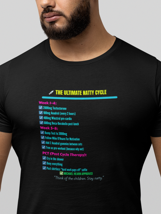 The Ultimate Natty Cycle Unisex Tee - Funny Vibe T-Shirt for Fitness Enthusiasts