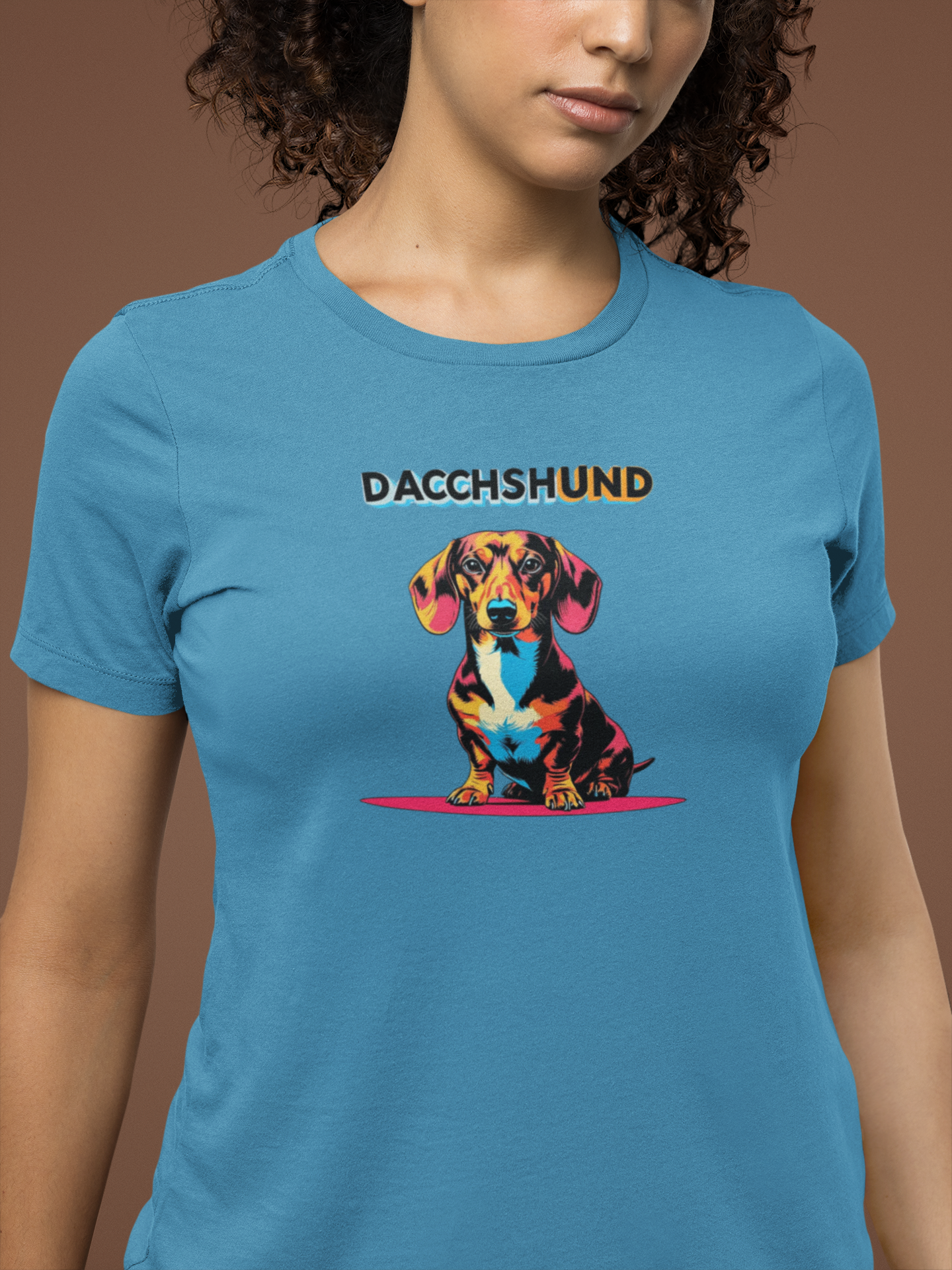 Colorful Dachshund T-Shirt | Unisex Dog Lover Gift & Pet Owner Tee