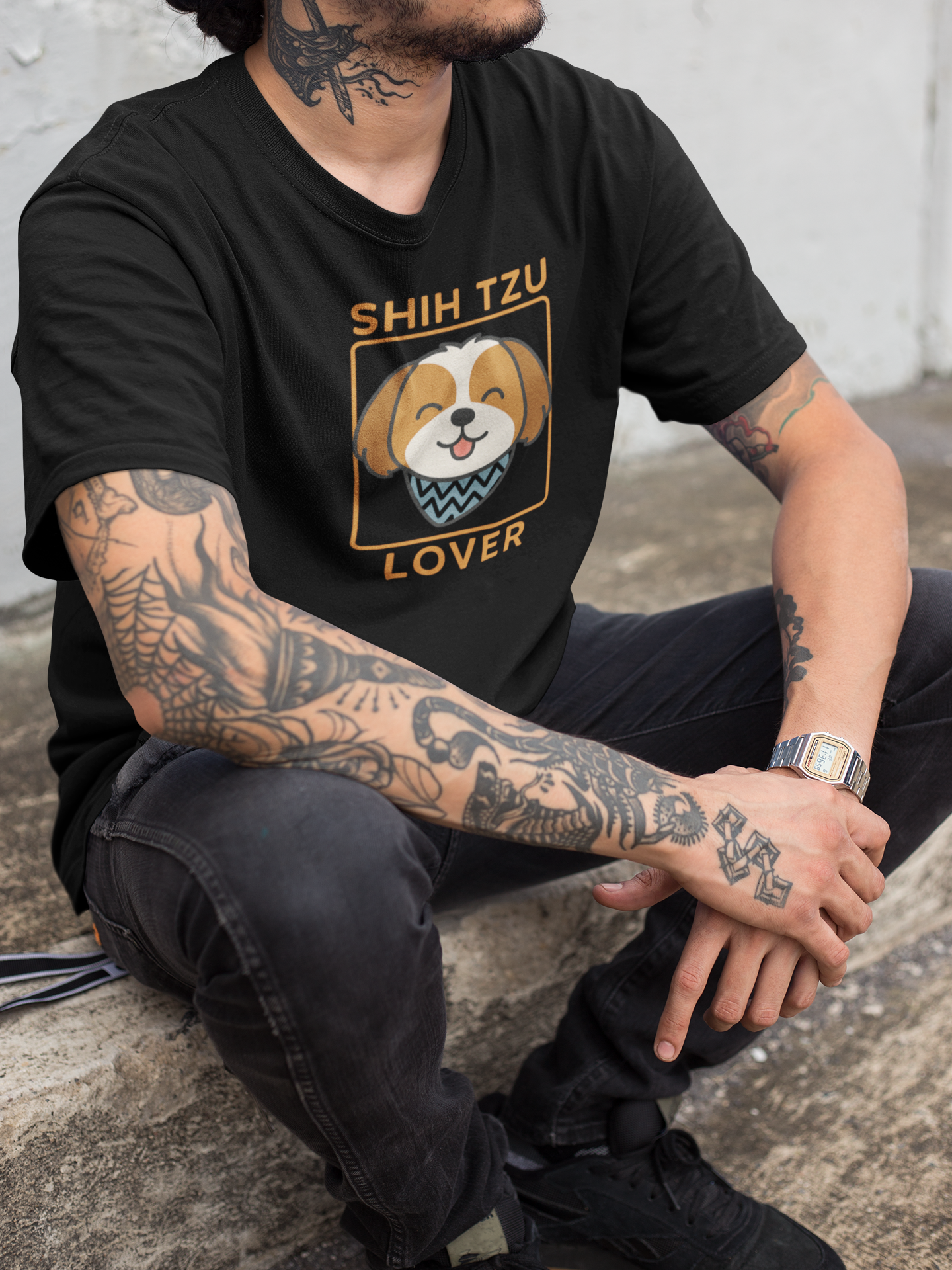 Shih Tzu Lover T-Shirt | Cute Dog Owner Gift & Pet Parent Apparel