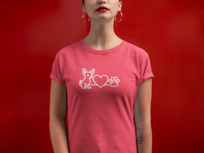 Charming Chihuahua Graphic T-Shirt | Cute Dog Mom & Pet Lover Gift